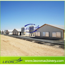 Leon series prefab poultry house poultry feeding system price